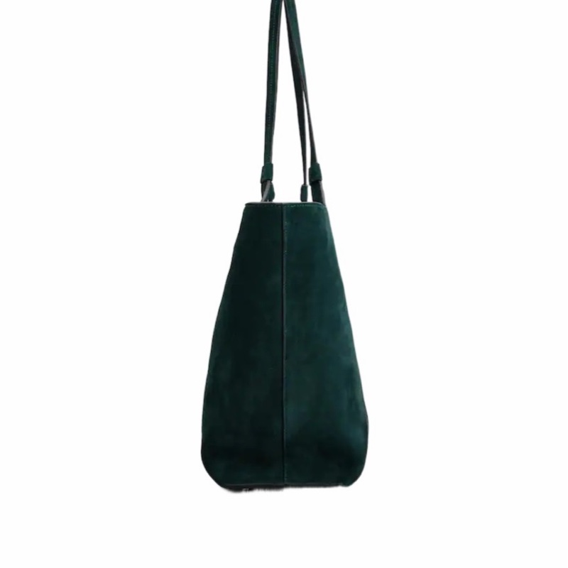 Roger Vivier 女士 Belle Vivier 中號絨面購物袋均碼碼中號、43cm*19cm*26cm-5