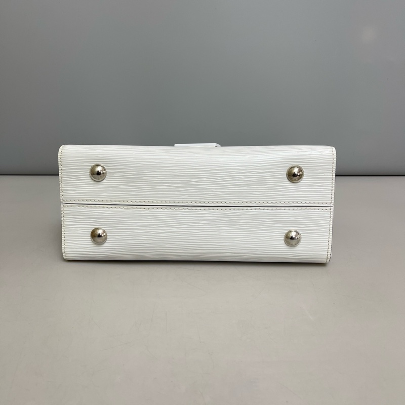 Louis Vuitton LV Grenelle tote 水波紋手提托特 白色-2