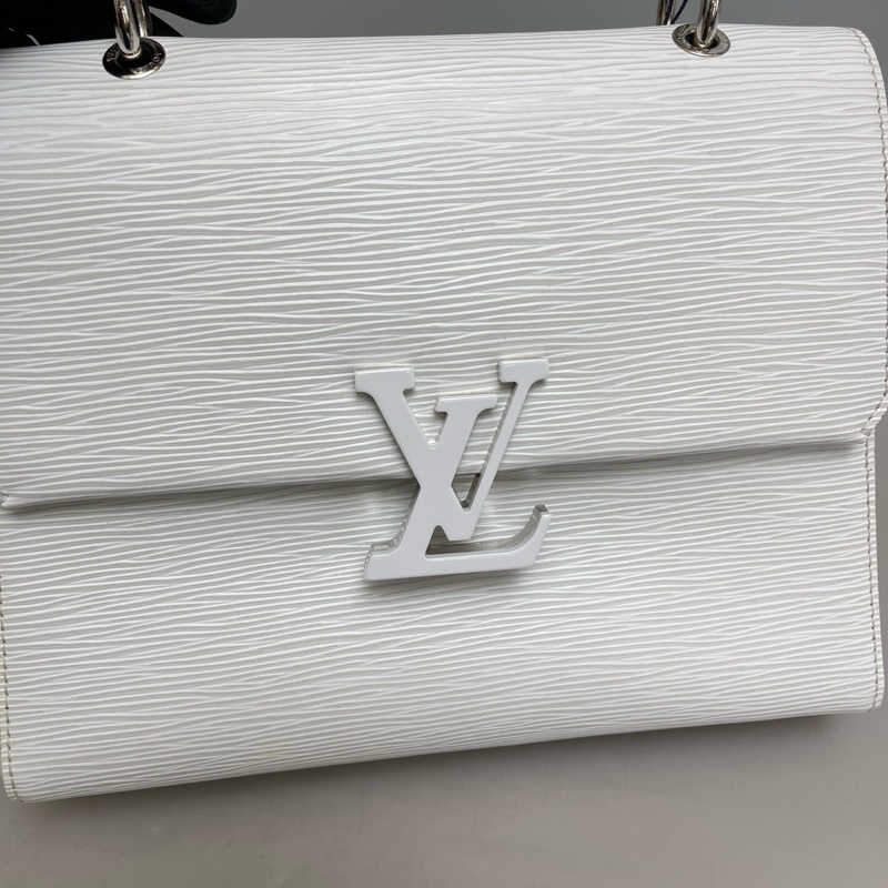 Louis Vuitton LV Grenelle tote 水波紋手提托特 白色-3