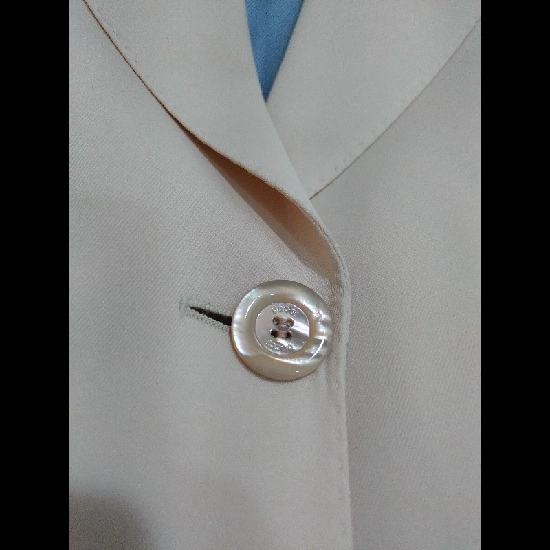 Gucci 淺駝色西裝外套-7