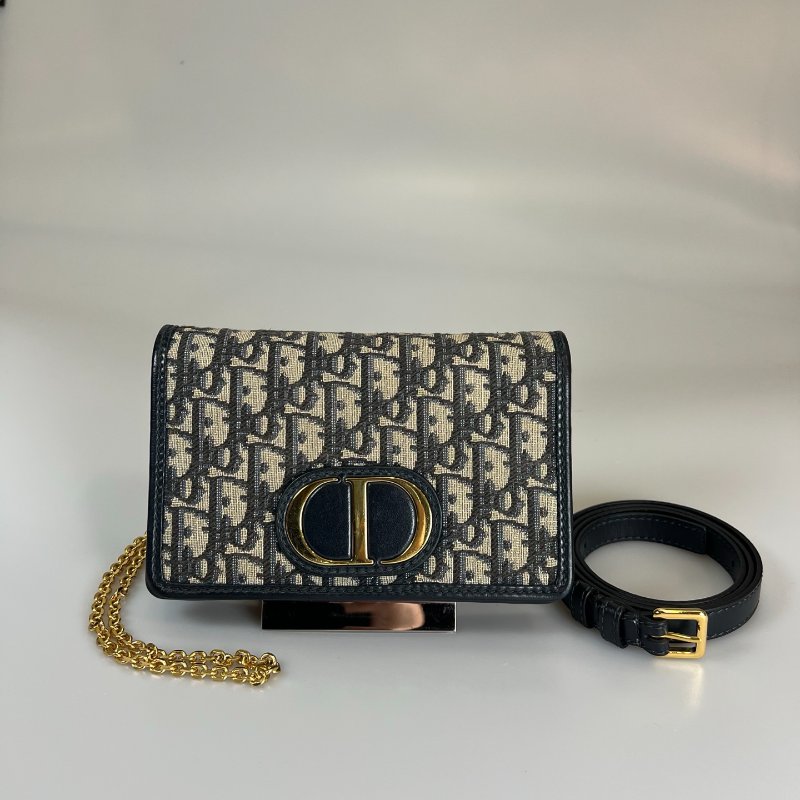 DIOR  老花二合一鍊包-0