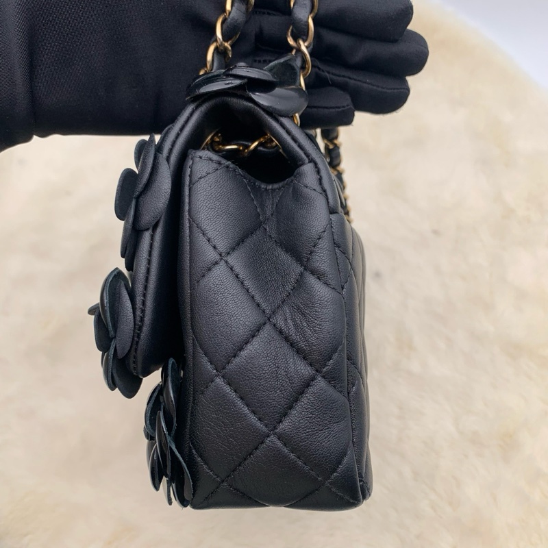 Chanel 香奈兒 黑色山茶花 手工縫製立體花瓣 限定款-2