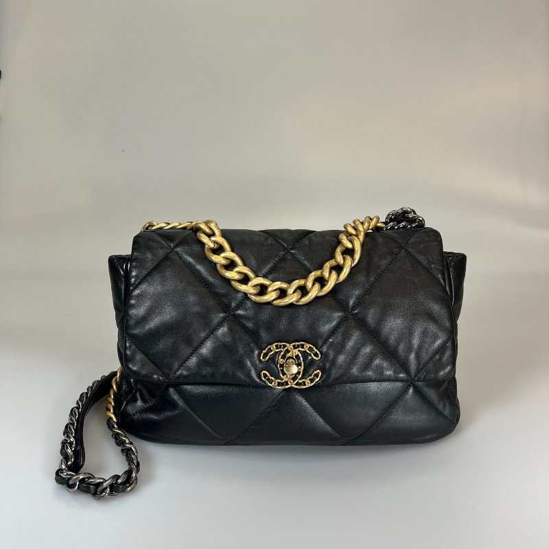 CHANEL 19包 30cm 黑-0