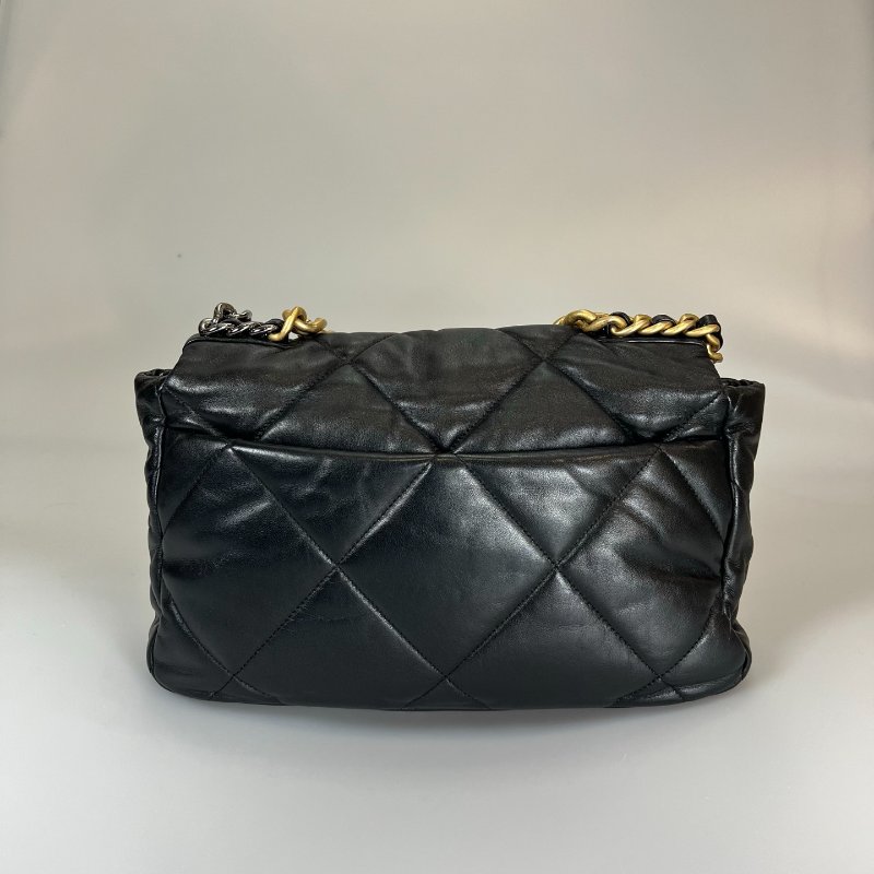 CHANEL 19包 30cm 黑-1