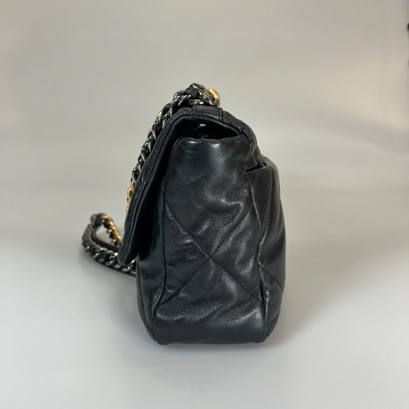 CHANEL 19包 30cm 黑-3