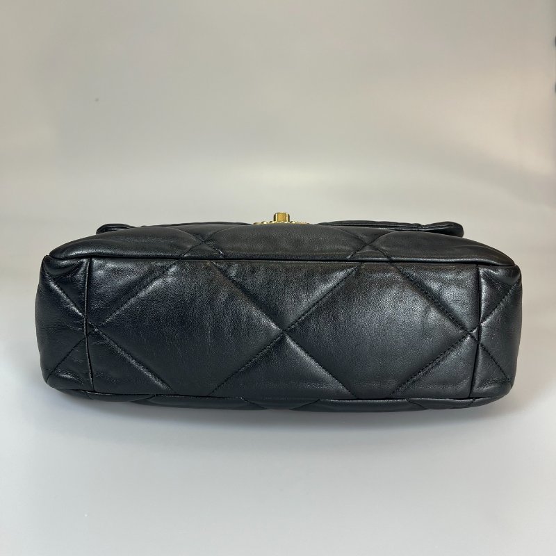 CHANEL 19包 30cm 黑-4