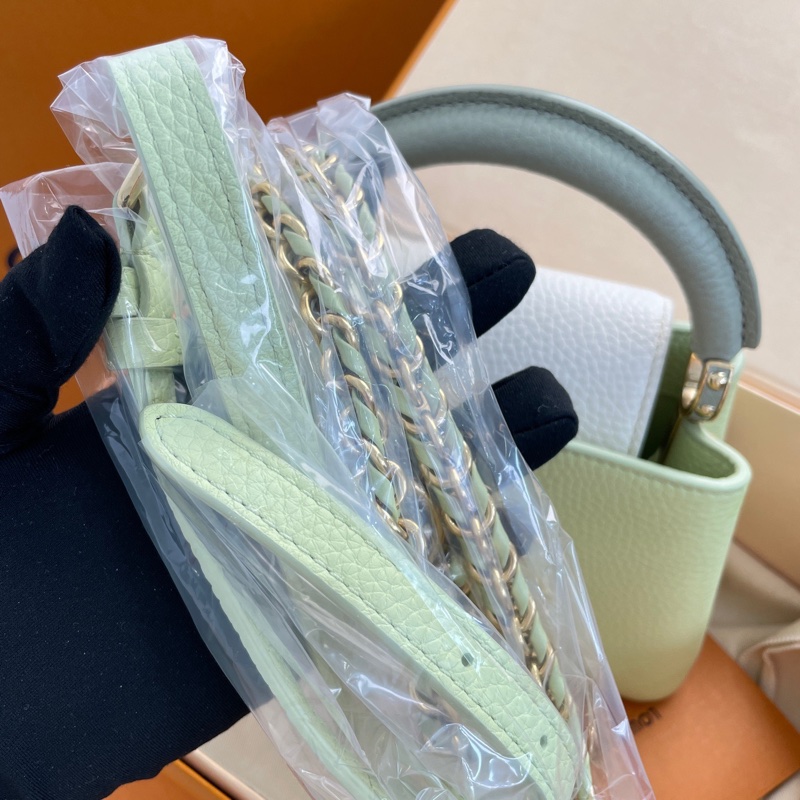 ✨ LV capucines 牛油果綠卡普辛mini包,神仙姐姐同款,實物美炸天-7