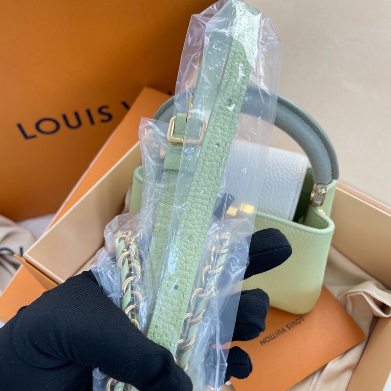 ✨ LV capucines 牛油果綠卡普辛mini包,神仙姐姐同款,實物美炸天-8
