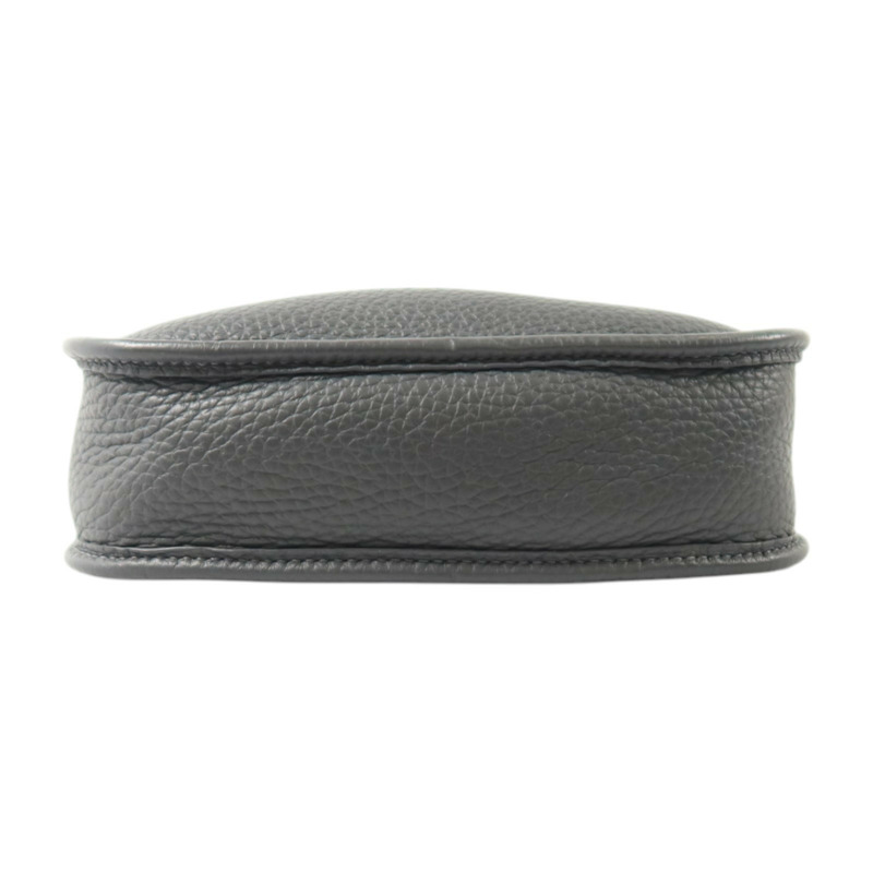 HERMES Clemence皮革Evelyne TPM銀扣肩背袋Gris Misty-3