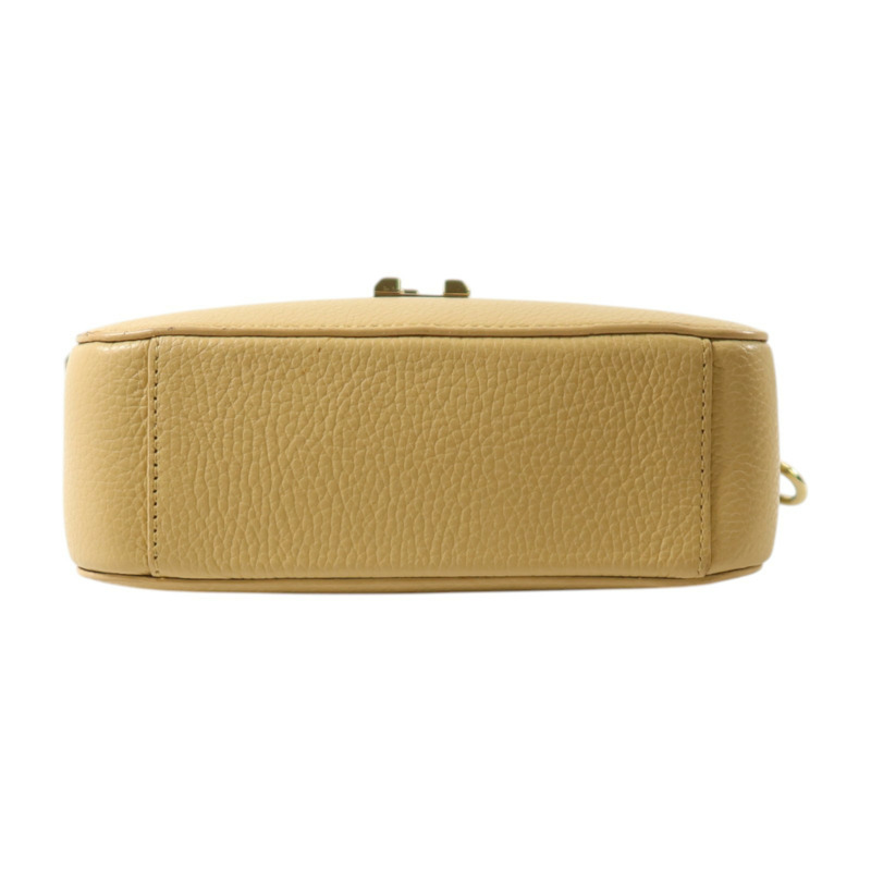 Furla 牛皮皮革Shoulder Bag金扣肩背袋-3