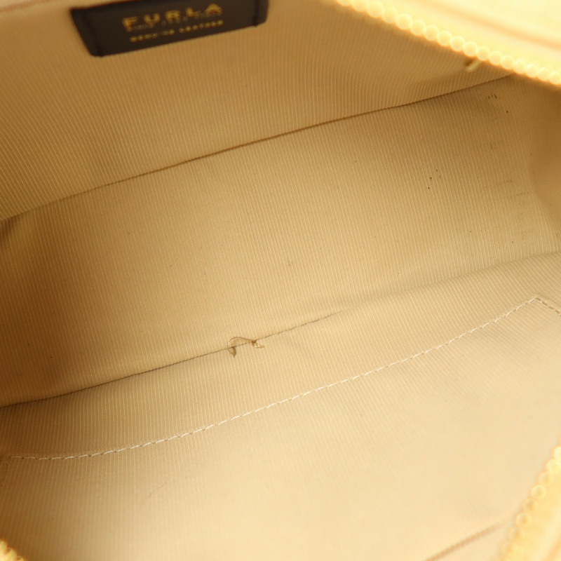 Furla 牛皮皮革Shoulder Bag金扣肩背袋-4