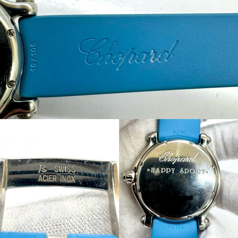 CHOPARD Happy Fish 漂浮魚鑽腕錶 4鑽-8