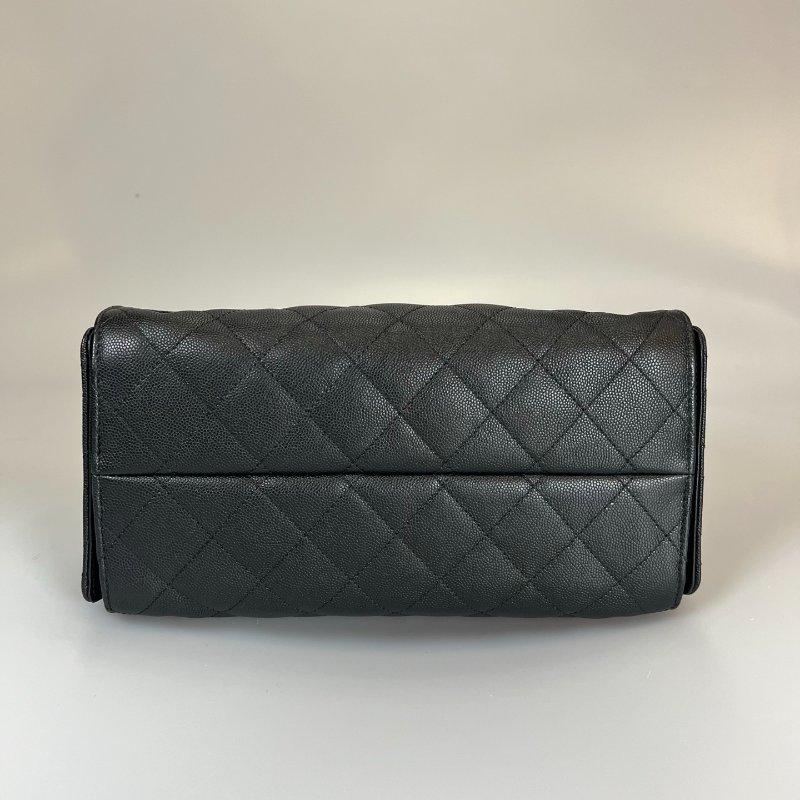CHANEL 25 BAG 荔枝黑金 小號 AS5631/晶片款-6