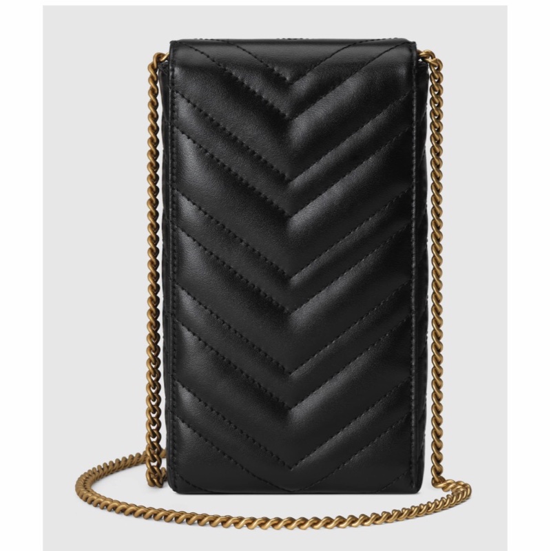 Gucci 女士 GG Marmont系列絎縫迷你包均碼碼MINI、10cm*3.5cm*20cm-1