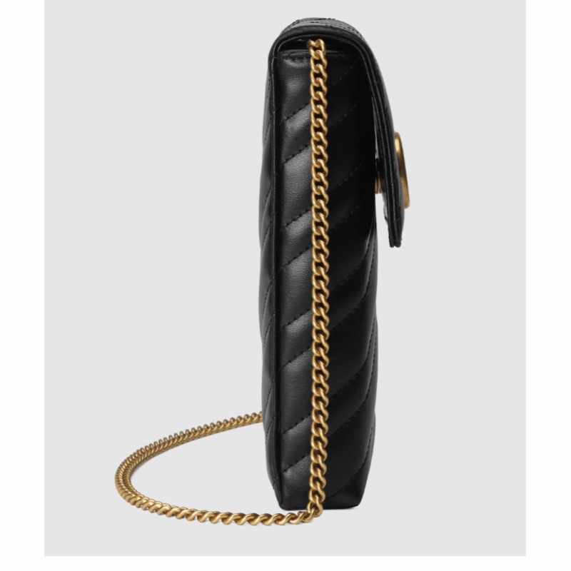 Gucci 女士 GG Marmont系列絎縫迷你包均碼碼MINI、10cm*3.5cm*20cm-3