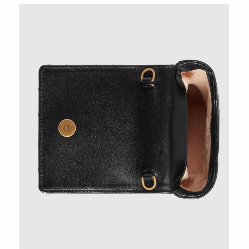 Gucci 女士 GG Marmont系列絎縫迷你包均碼碼MINI、10cm*3.5cm*20cm-4