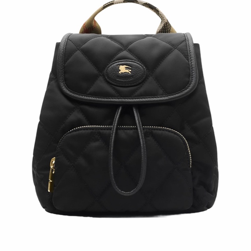 Burberry 女士 Mini Horseshoe 背包均碼碼MINI、17cm*14cm*20cm-5