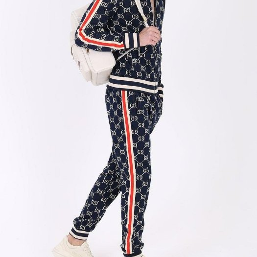 💎Han's house精品服飾💎GUCCI 古馳 GG 滿版 長褲  496920 現貨XL/3XL 原價46500-6