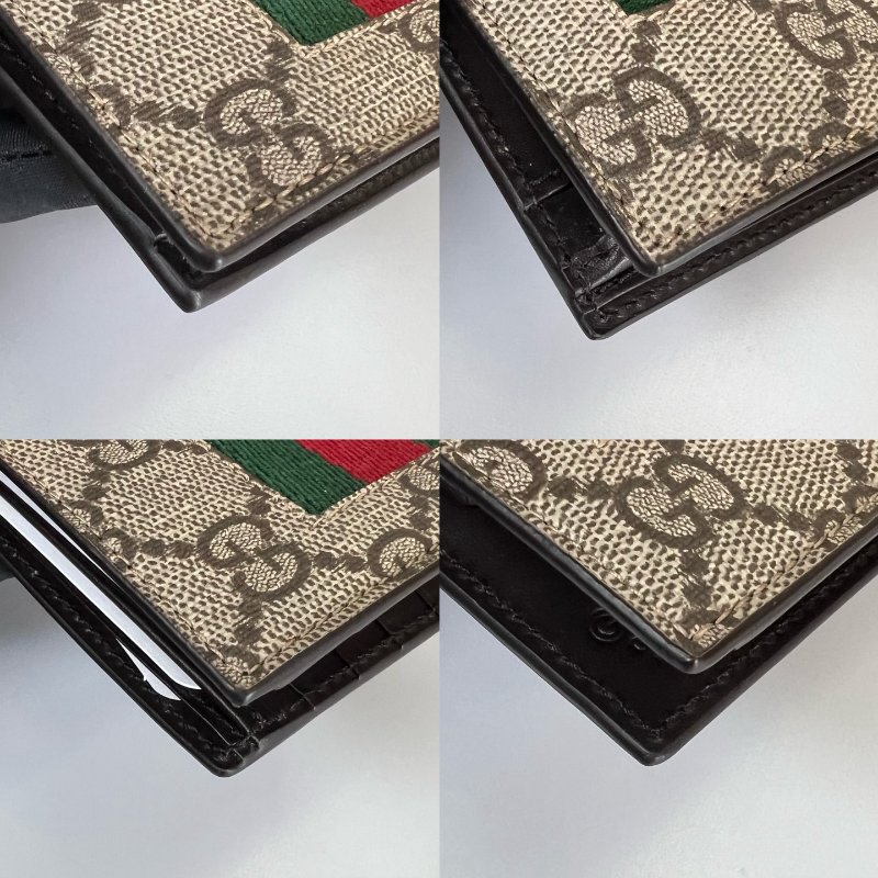 全新品 GUCCI 779854 OPHIDIA 滿版老花對開短夾-8