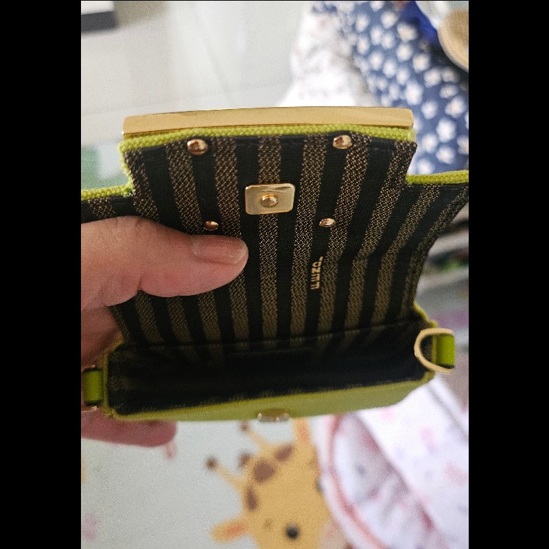芬迪Fendi FF logo nano baguette 包-4