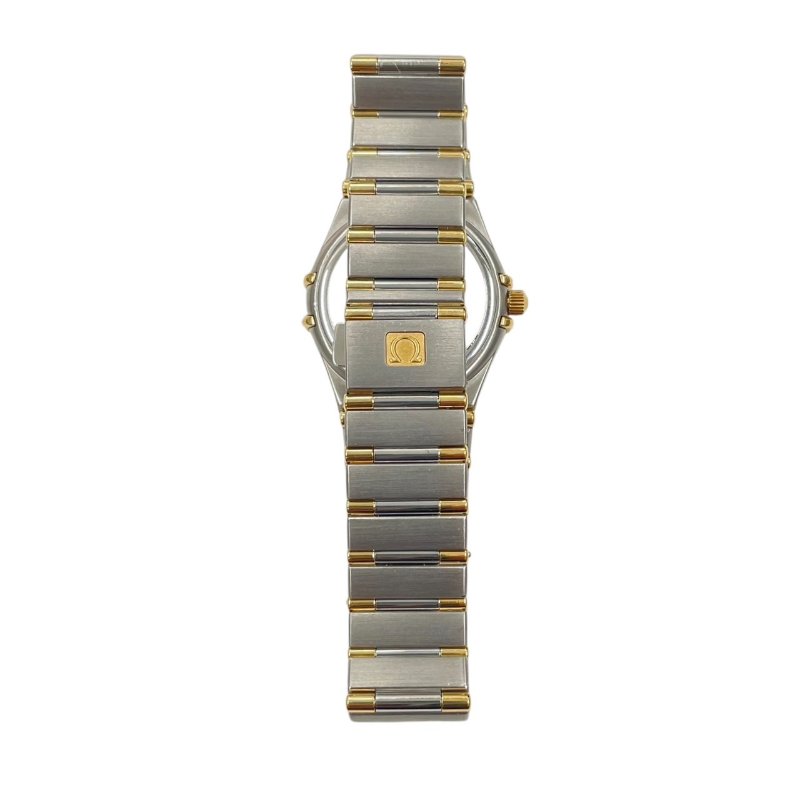 OMEGA 歐米茄 CONSTELLATION 星座系列腕表 1372.30.00 石英機芯 K18YG/不鏽鋼 白色錶盤-2