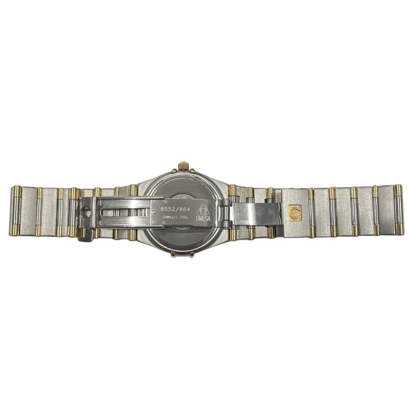 OMEGA 歐米茄 CONSTELLATION 星座系列腕表 1372.30.00 石英機芯 K18YG/不鏽鋼 白色錶盤-3
