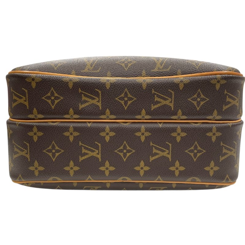 LOUIS VUITTON 路易威登 M45254  REPORTER PM 郵差包 PVC帆布 老花 棕色 金釦-5