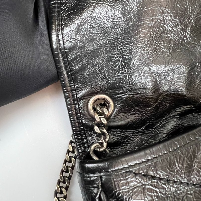 YSL 583103  黑灰NIKI WOC 側肩包-8