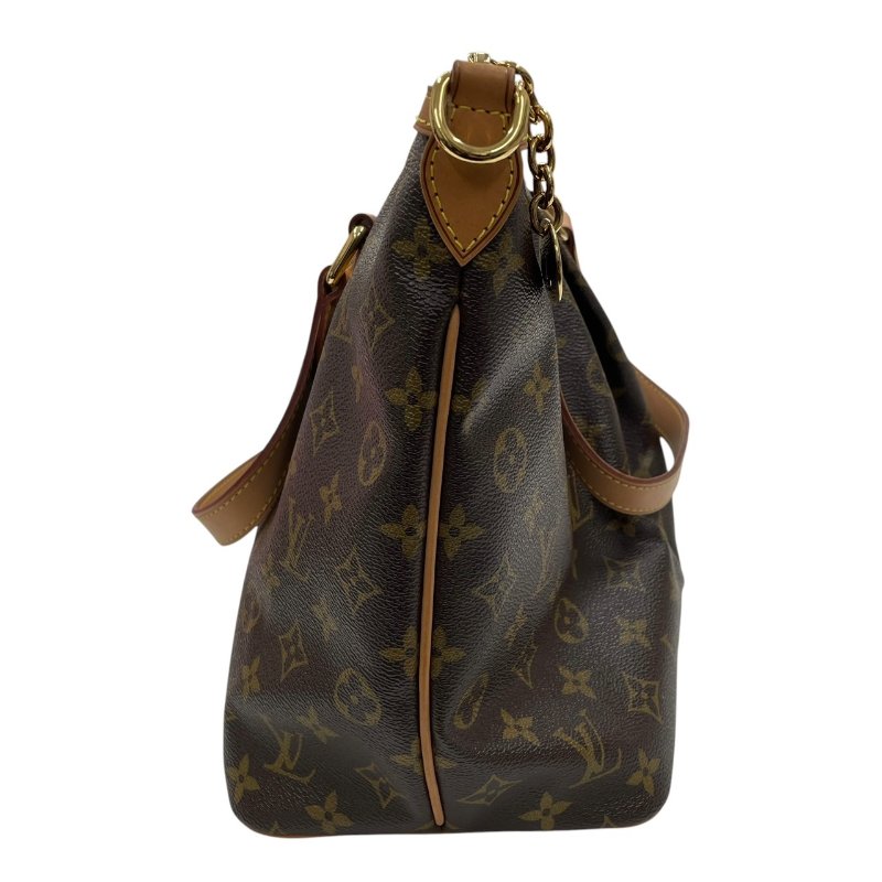 LOUIS VUITTON 路易威登 M40145  PALERMO PM 兩用托特包 PVC帆布 老花 棕色 金釦-3