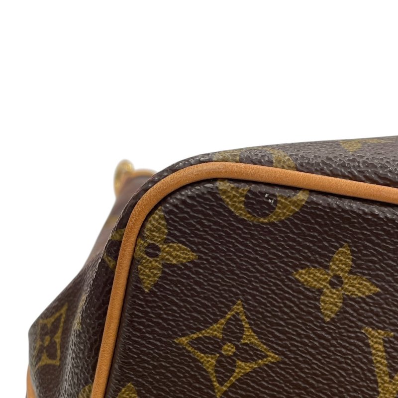LOUIS VUITTON 路易威登 M40145  PALERMO PM 兩用托特包 PVC帆布 老花 棕色 金釦-6