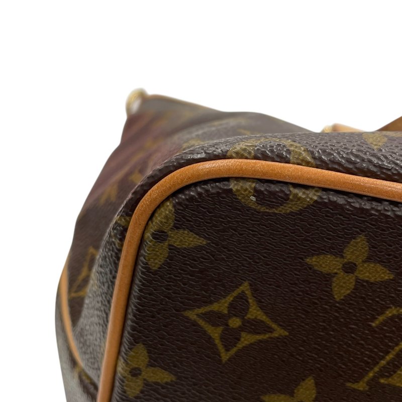 LOUIS VUITTON 路易威登 M40145  PALERMO PM 兩用托特包 PVC帆布 老花 棕色 金釦-8