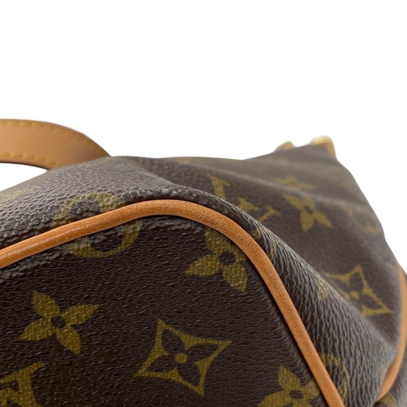 LOUIS VUITTON 路易威登 M40145  PALERMO PM 兩用托特包 PVC帆布 老花 棕色 金釦-9