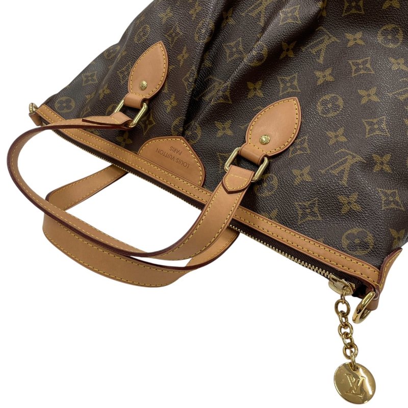 LOUIS VUITTON 路易威登 M40145  PALERMO PM 兩用托特包 PVC帆布 老花 棕色 金釦-10