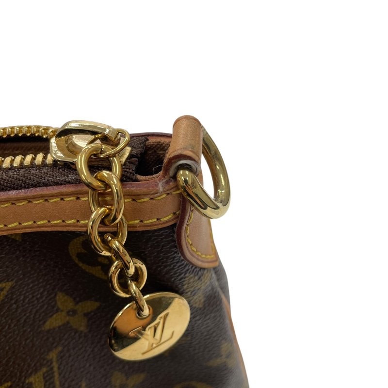 LOUIS VUITTON 路易威登 M40145  PALERMO PM 兩用托特包 PVC帆布 老花 棕色 金釦-13