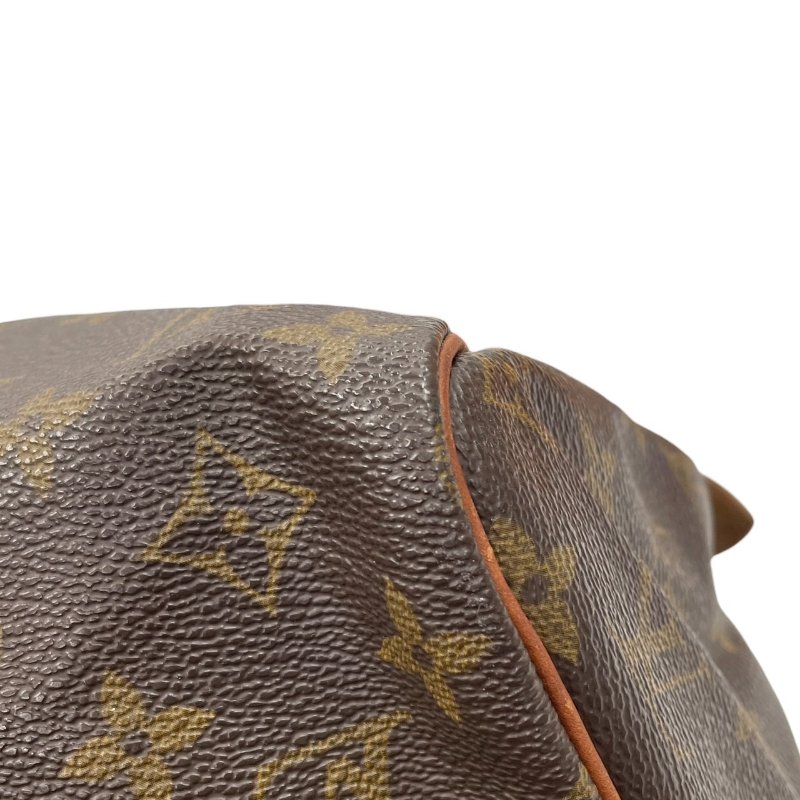 LOUIS VUITTON 路易威登 M41526 SPEED 30 波士頓包 PVC帆布 老花 棕色 金釦-8