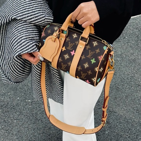 ✨❤️ 路易威登/Lv Keepall25 小狗圖案 限定款 99新原始好成色 無瑕疵