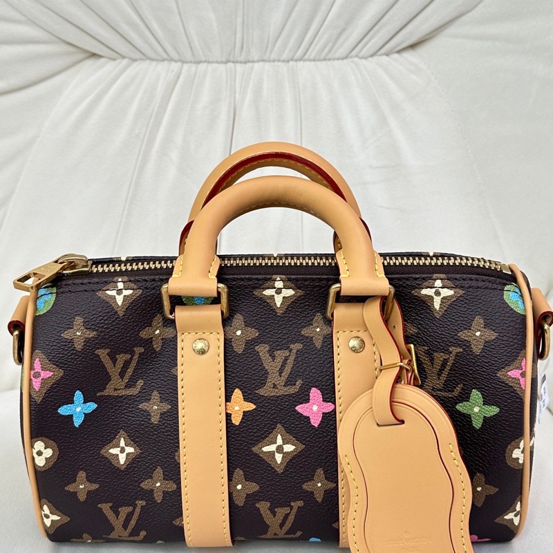 ✨❤️ 路易威登/Lv Keepall25 小狗圖案 限定款 99新原始好成色 無瑕疵-1