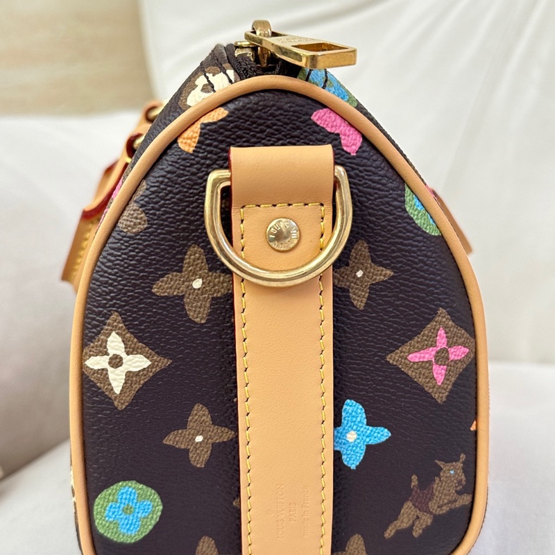 ✨❤️ 路易威登/Lv Keepall25 小狗圖案 限定款 99新原始好成色 無瑕疵-5