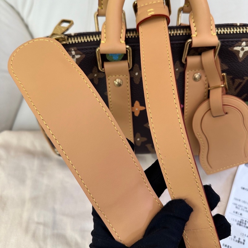 ✨❤️ 路易威登/Lv Keepall25 小狗圖案 限定款 99新原始好成色 無瑕疵-6