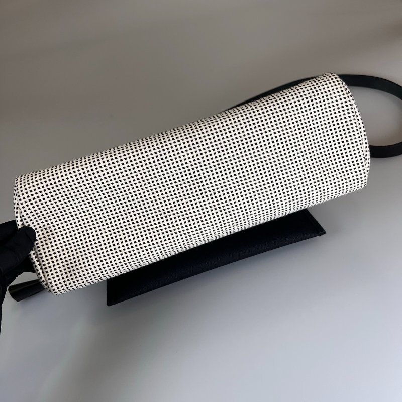 HERMES Z刻 帆布拚黑色 HERBAG 31包-4
