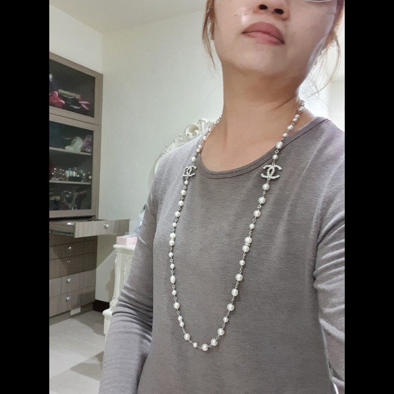 chanel珍珠項鍊-0