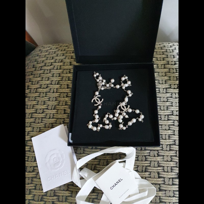 chanel珍珠項鍊-1