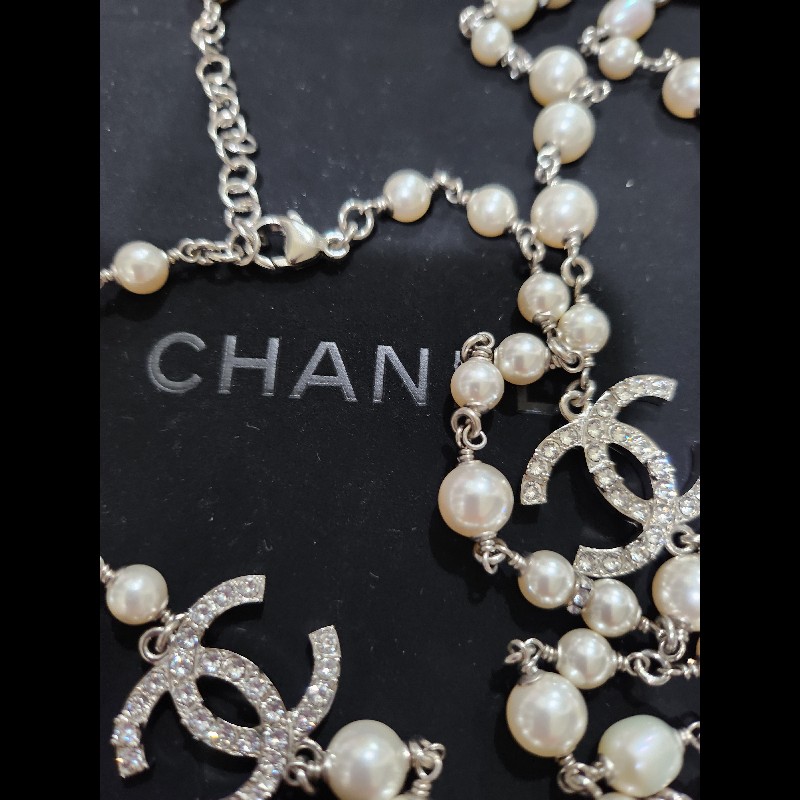 chanel珍珠項鍊-8