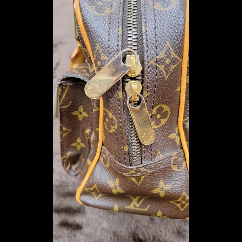 LOUIS VUITTON LV 路易威登 原花 帆布 Manhattan PM 手提包 M40026-21