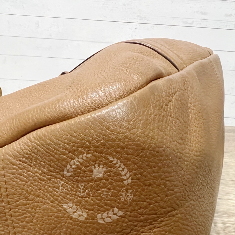 ~~趴趴小舖~~近全新正品Coach 越南製全皮革 F55662波士頓包/斜背包/托特包(2602091789)-8