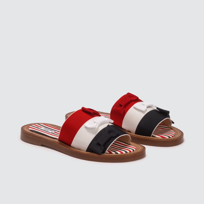 🇺🇸紐約 THOM BROWNE 蝴蝶結拖鞋-3