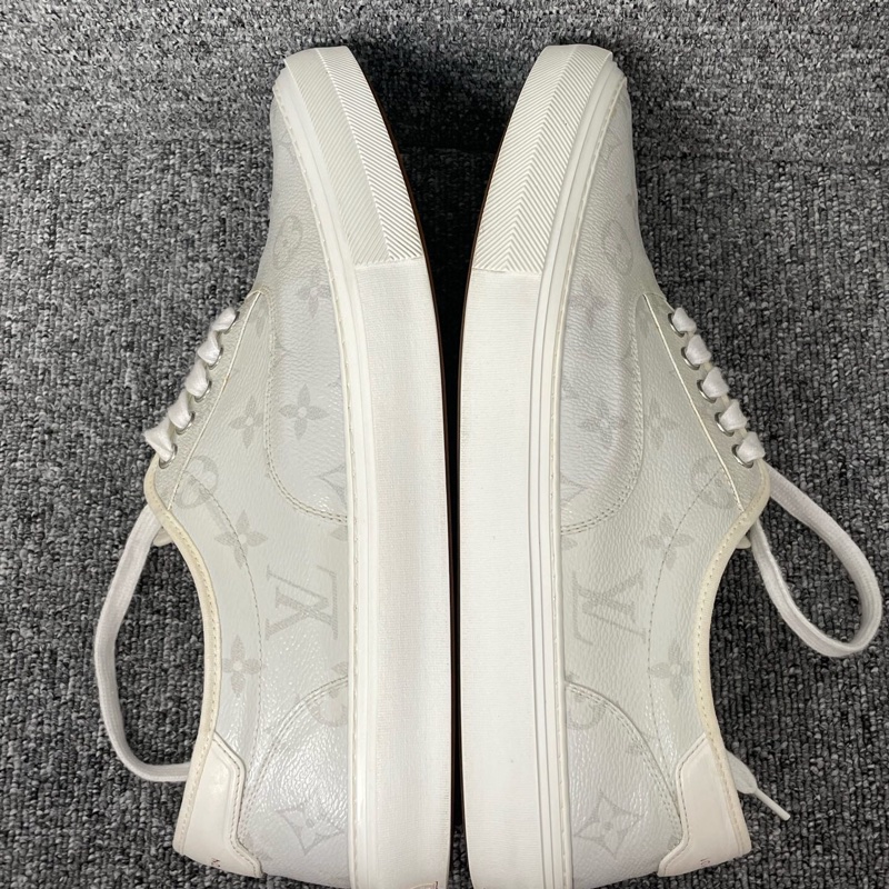 Louis Vuitton 路易威登 灰白色老花板鞋43碼🧡-3