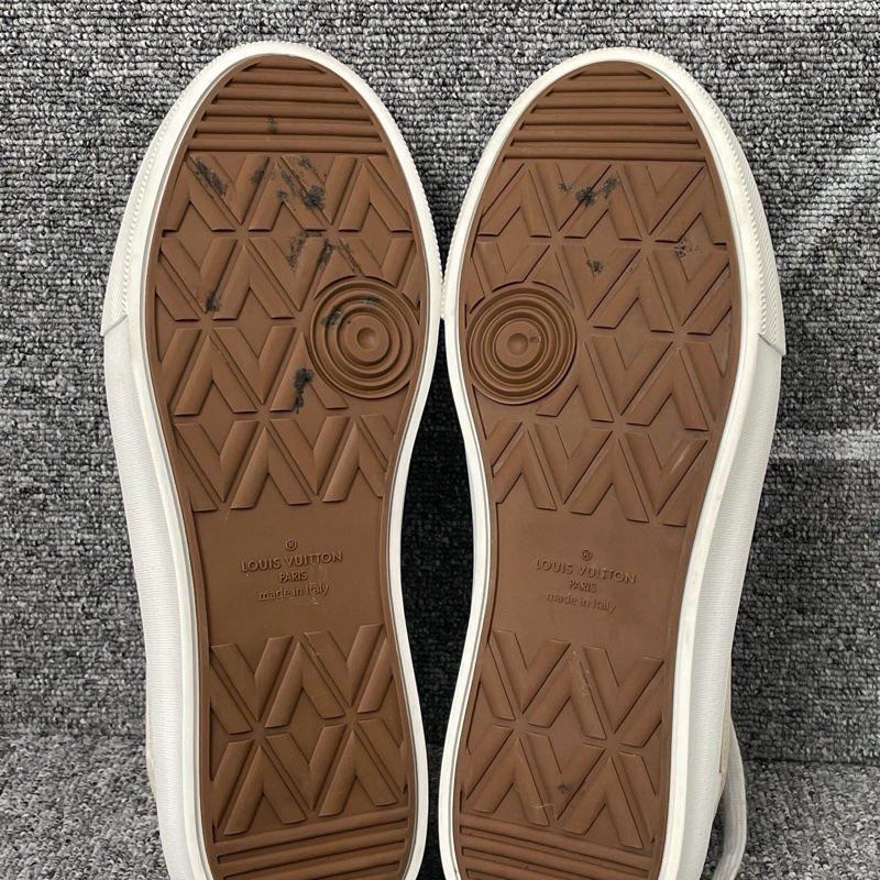 Louis Vuitton 路易威登 灰白色老花板鞋43碼🧡-7