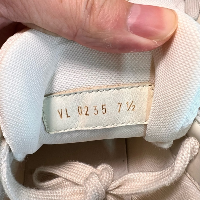Louis Vuitton路易威登 trainer 白棕拼接 米白色 41.5碼-7