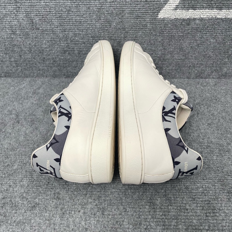 Louis Vuitton 路易威登 白色皮面老花板鞋42碼🧡-3